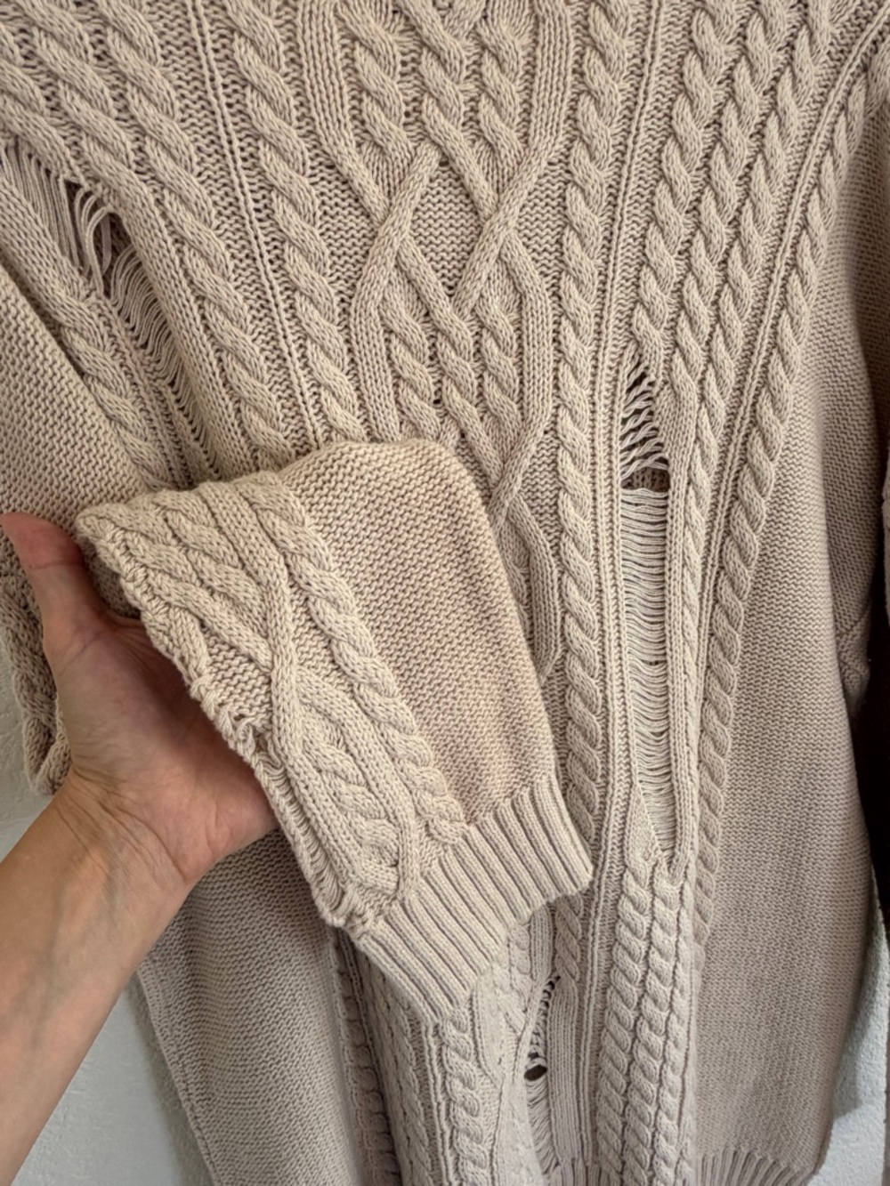 RAILS Cambria Sweater | Ecru | Size L - Picture 7 of 9